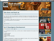Tablet Screenshot of dwdstudios.com